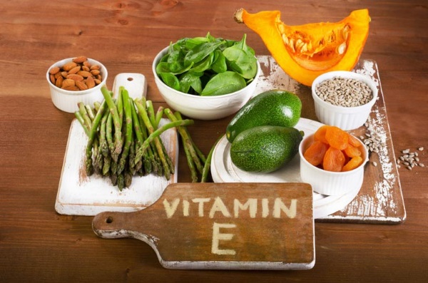 В каких продуктах витамин E содержится в большом количестве