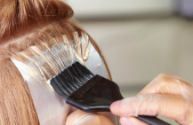 Типы и процедура мелирования на русых волосах