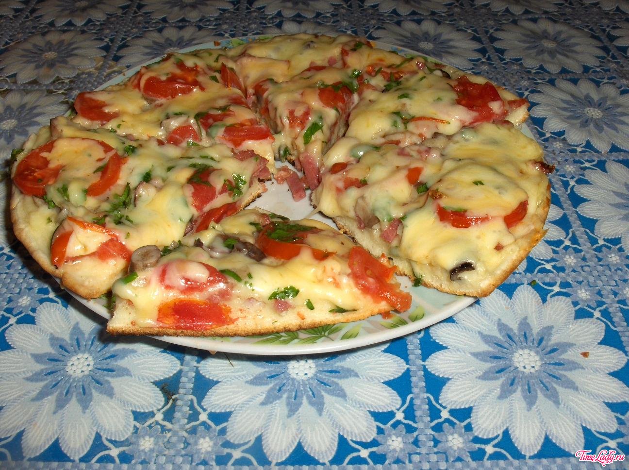 ютуб рецепт пиццы на сковороде фото 89