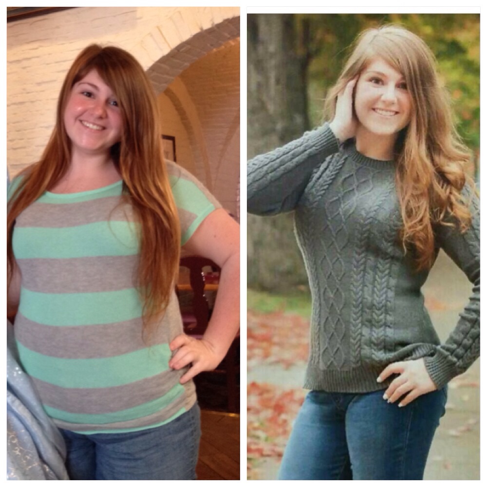 2 фото до и после диеты